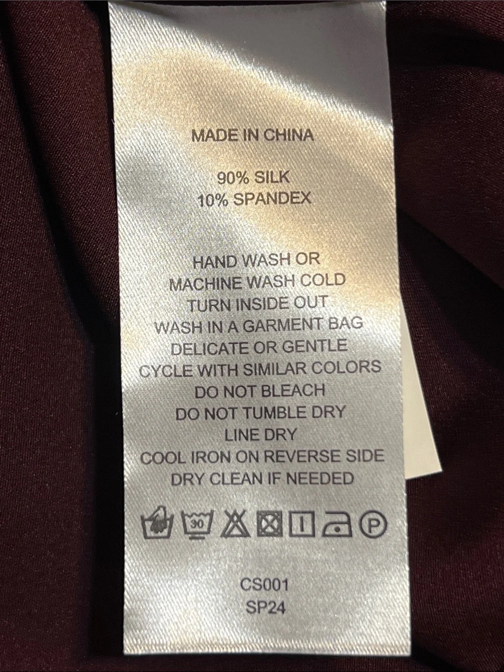 🆕 QUINCE Washable Stretch Silk Tie Neck Blouse - Picture 12 of 14